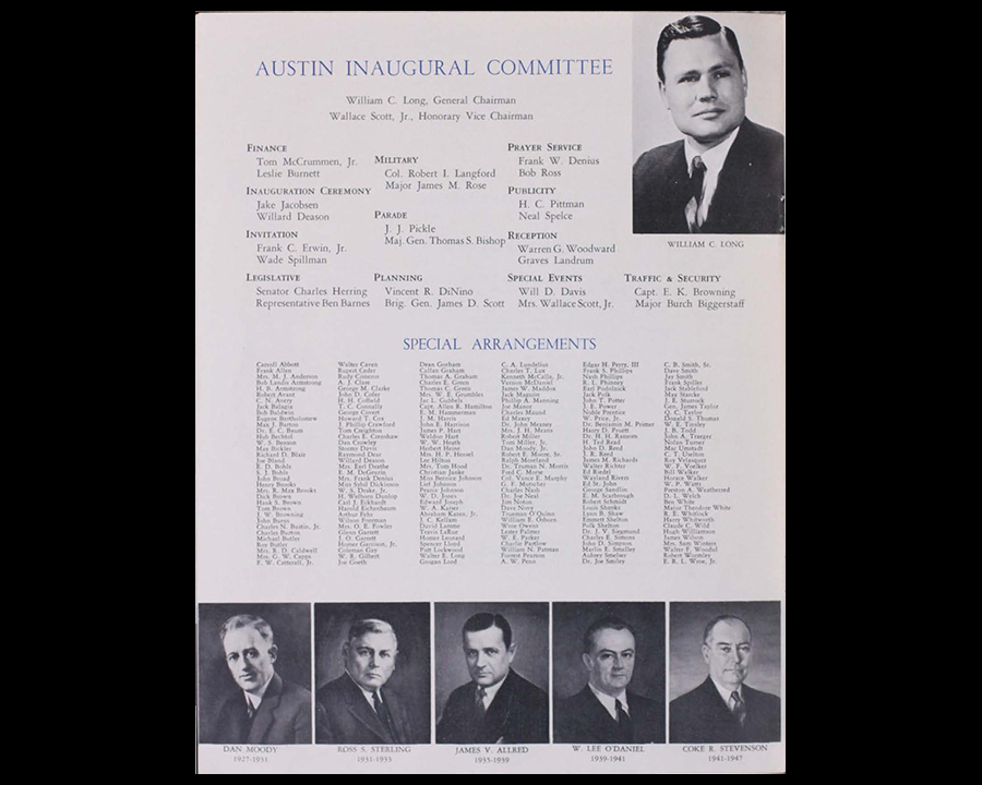 Inaugural documents